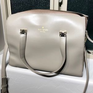Taupe Kate Spade purse